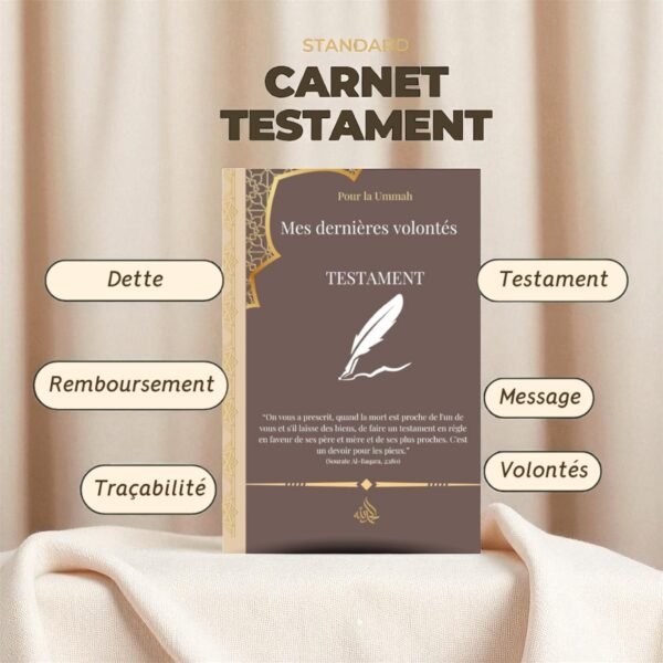 Mes dernières volontés en beige livraison incluse pour la France